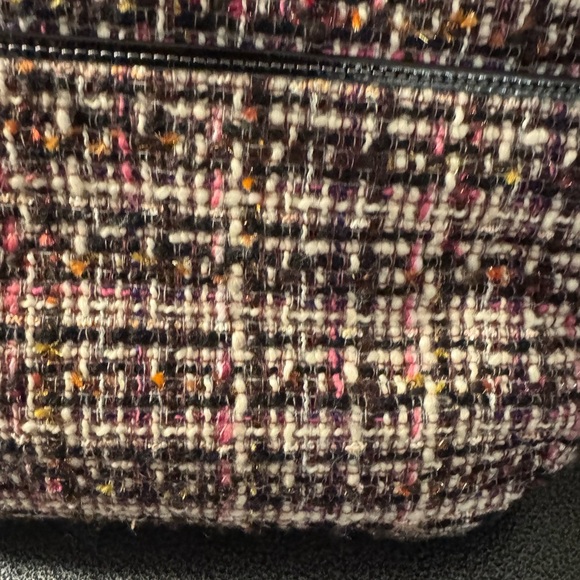 Coach Tweed Tote with Black Accents - Picture 8 of 12